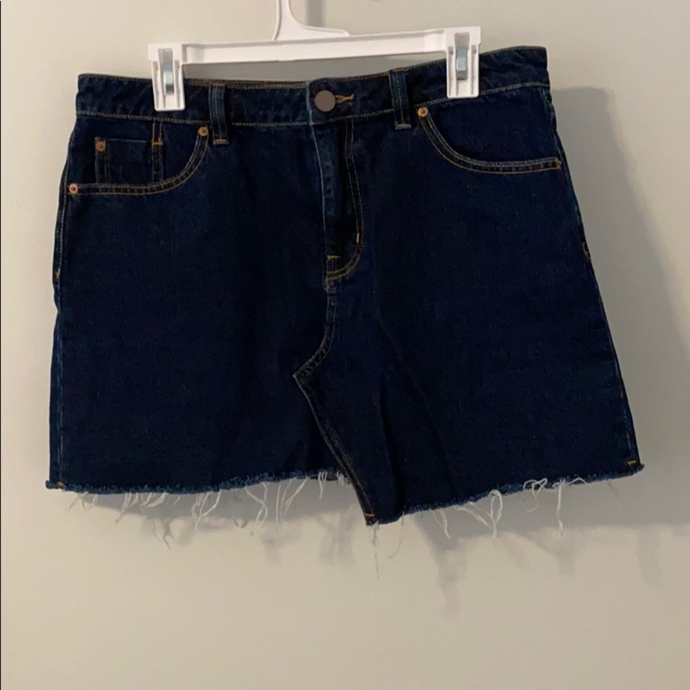 Denim skirt